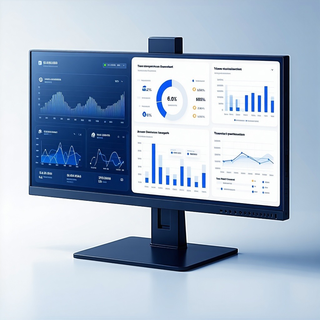 Futuristic digital dashboard with AIpowered predictive graphs trend analysis and realtime data insights for smarter decisionmaking Futuristic digital dashboard with AIpowered predictive graphs trend analysis and realtime data insights for smarter decisionmaking
