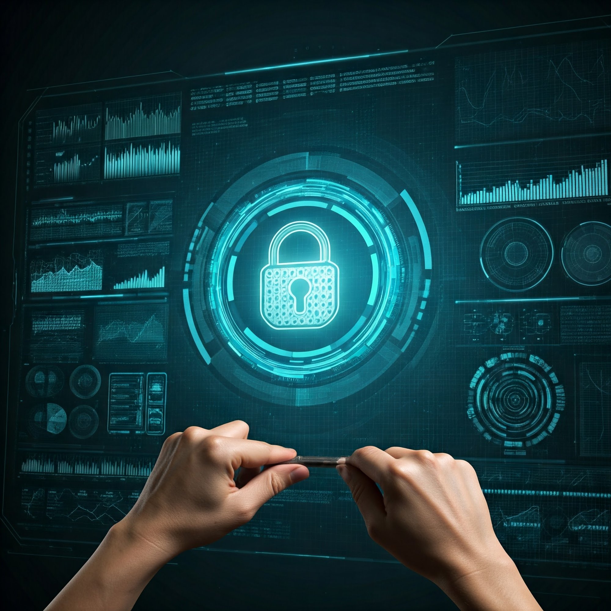  illustration of Predicting Threat Intelligence like future attackss with AI Cybersecurity.