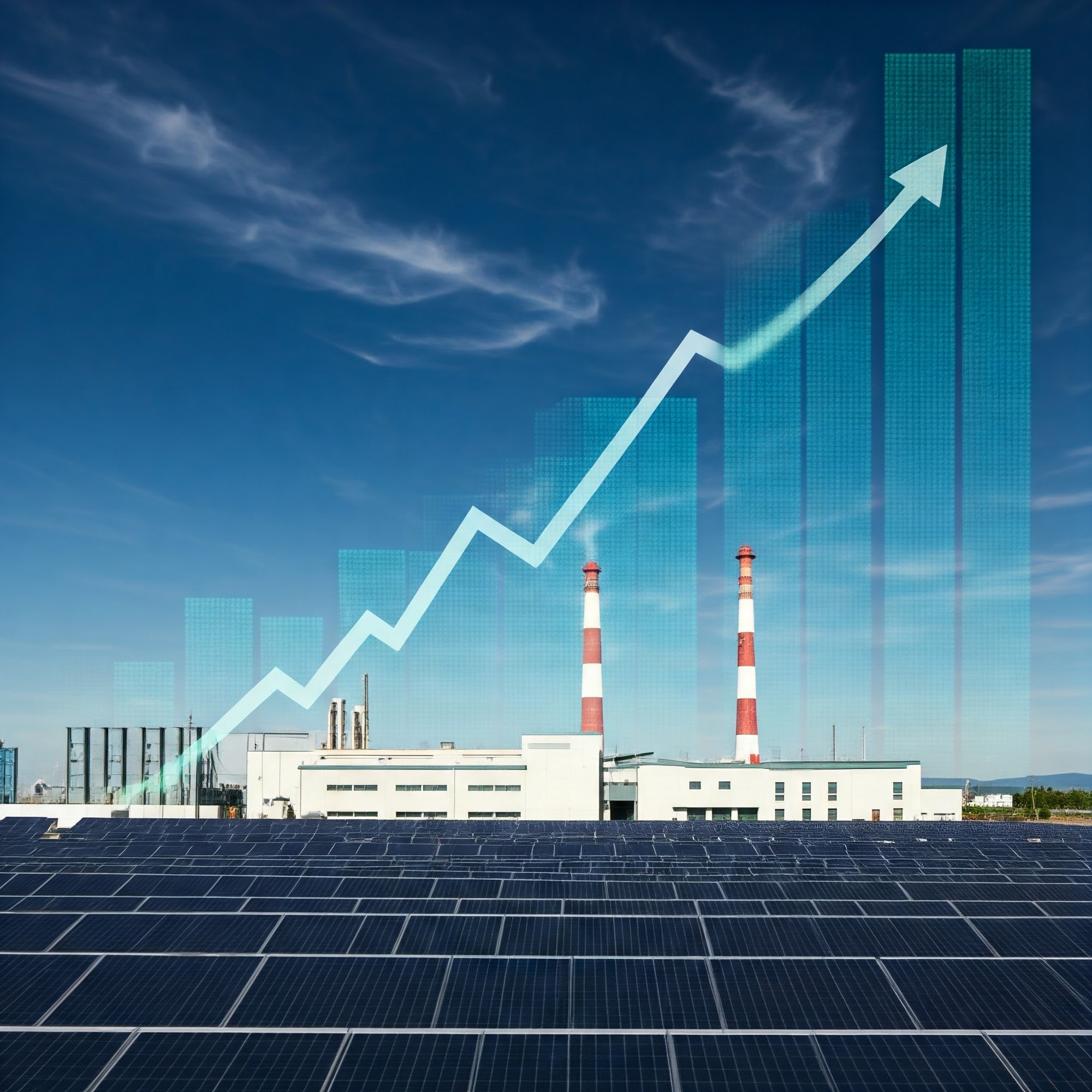 illustration of Cost Efficiency: Benefits of AI for Sustainability